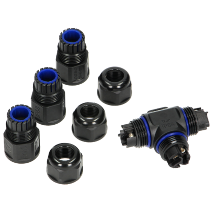 Kaabliühendusklemm Silindriline 3x4,0mm² 450V/25A 3-Ne Veekindel