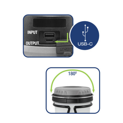 LED Akuvalgusti 10w