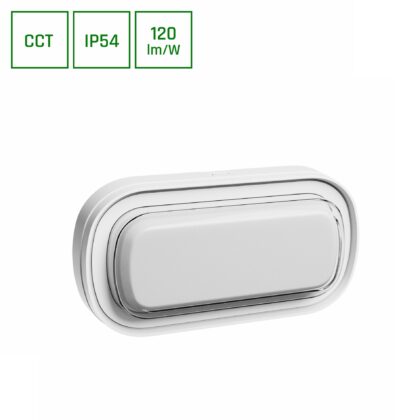 LED Lae- ja Seinavalgusti Ovaalne 10w-15W 2700k-6000K Niiskuskindel