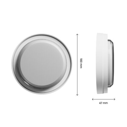 LED Plafoonvalgusti 10w-15W 2700k-6000K Niiskuskindel