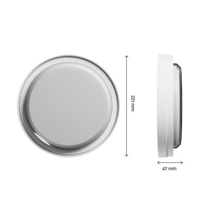 LED Plafoonvalgusti 10w-15W 2700k-6000K Niiskuskindel