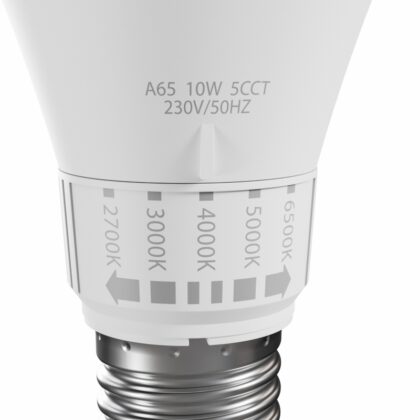 LED Lamp 10W 2700K-6500K 5CCT E27