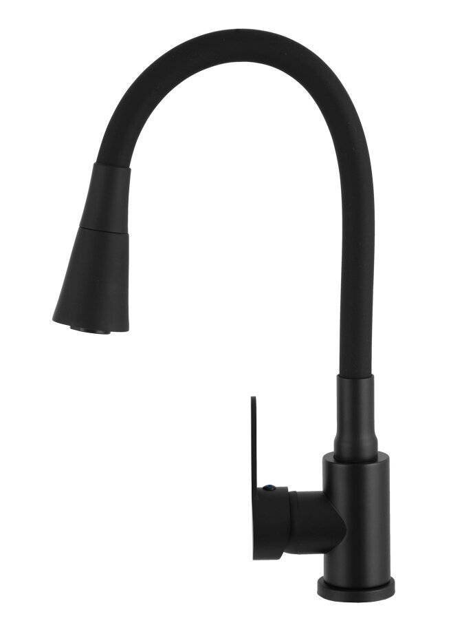 Valamusegisti Painduva Jooksutoruga Aeraatoriga Must