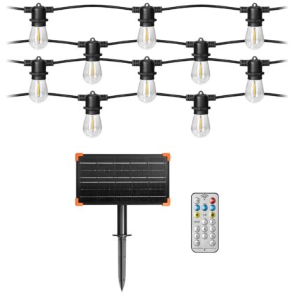 LED Aiavalgusti 2W 20M Riputatav Päikesepaneeliga
