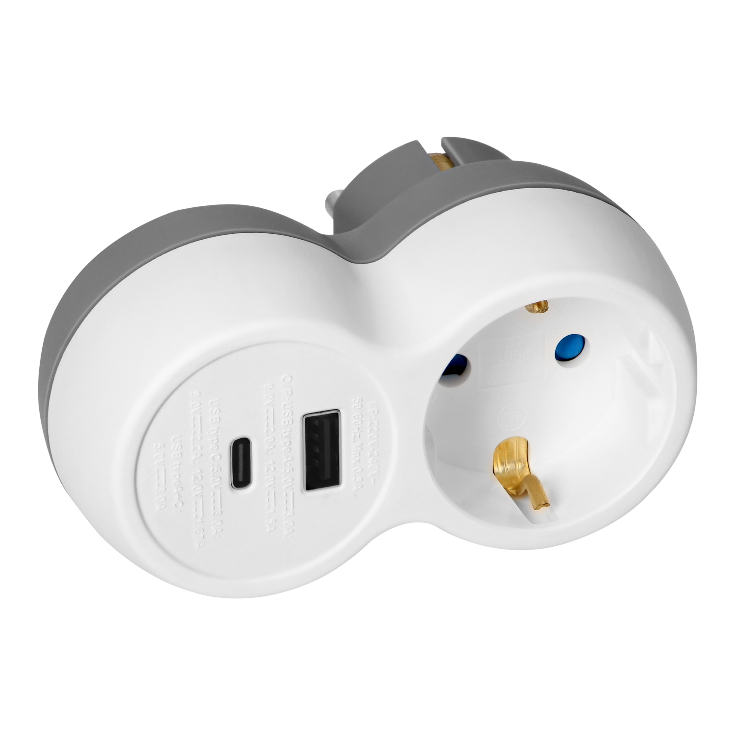 Harupesa 1-ne Maandusega 2X USB-A+C