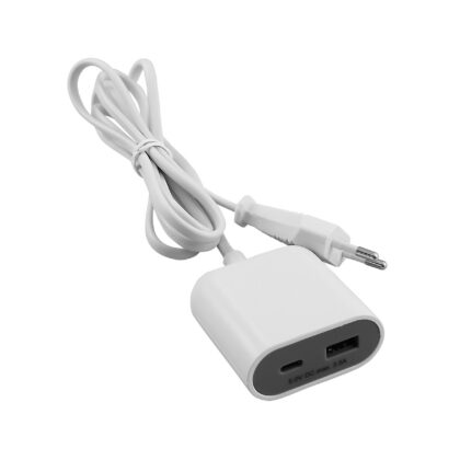 Kiirlaadimisadapter Kaabliga 1,5m 17,5w USB-A/USB-C