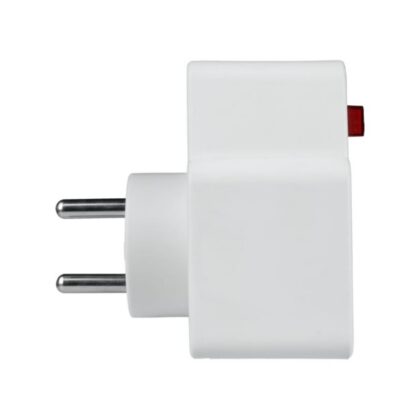 Harupesa 2-ne Lülitiga Maandusega 2X USB-A+C